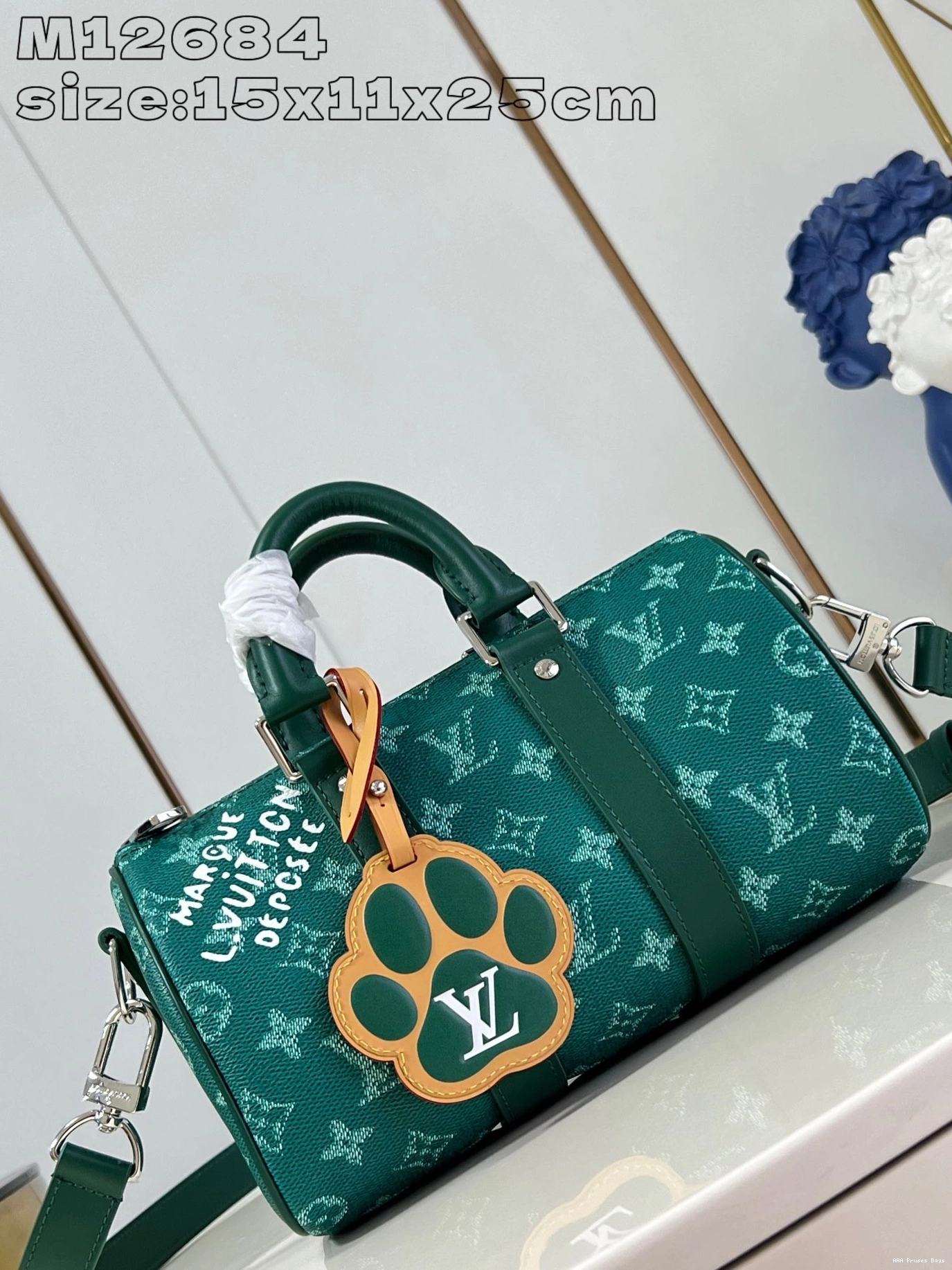 AAA Pruses Bags LOUIS 25 VUITTON BANDOULIÈRE KEEPALL 0716